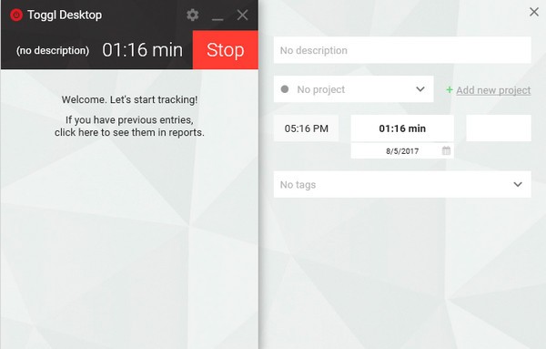 Toggl Desktop(多功能時(shí)間跟蹤器)
