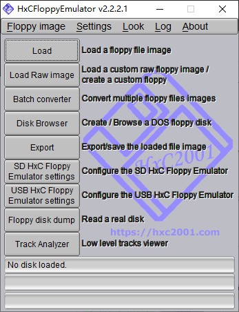 HxC Floppy Emulator V2.2.2.1 綠色版
