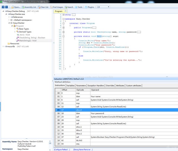 Telerik JustDecompile V2022 官方版 (.NET 反編譯器)
