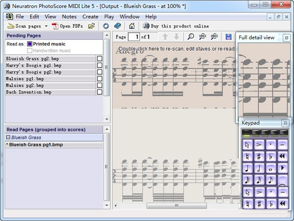 PhotoScore Midi Lite v5.04 中文版免費(fèi)下載
