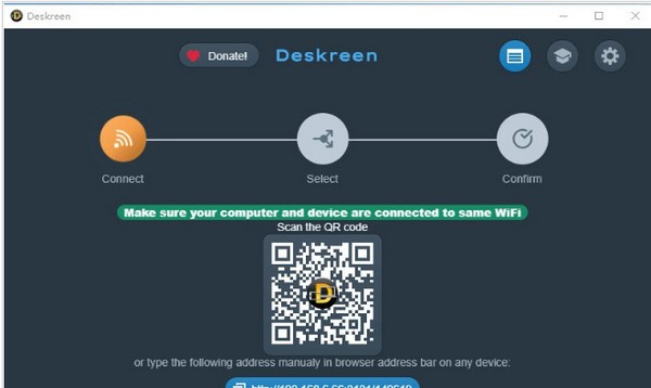 Deskreen 2022 官方免費版電腦投屏軟件
