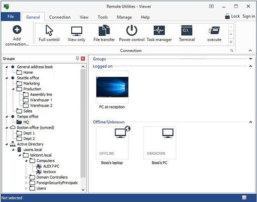 Remote Utilities 7.1.2.2 中文免費(fèi)版