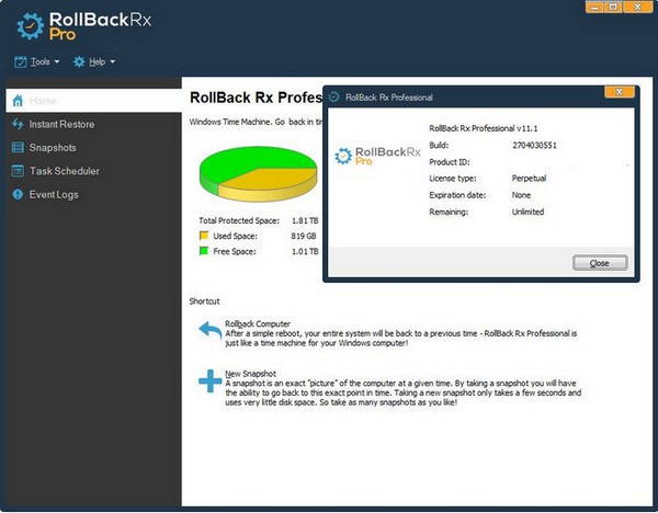Rollback Rx Pro v11.1 綠色版 破解版