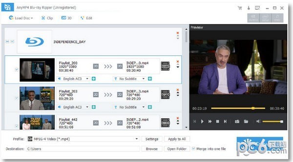 AnyMP4 Blu-ray Ripper 8.0.24 官方免費版