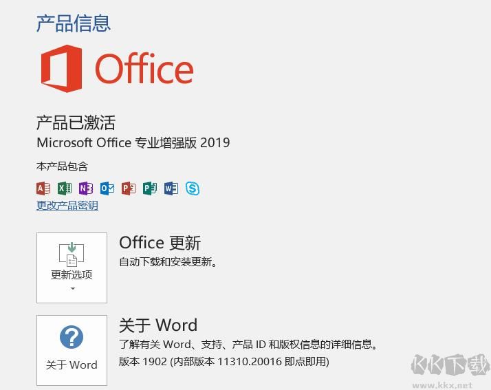 Office 2019專業(yè)增強(qiáng)版