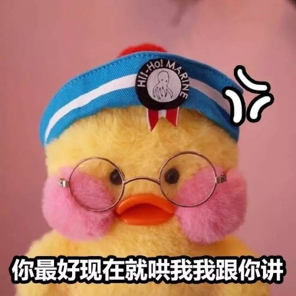 玻尿酸鴨表情包