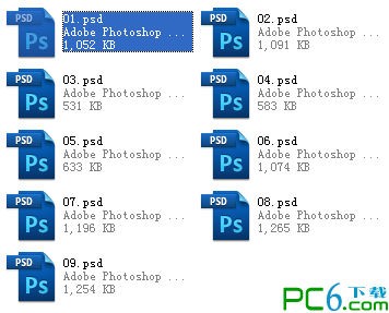 全面證件照PSD模板合集