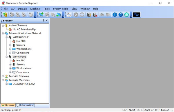 DameWare Remote Support v12.2.0.1206 中文綠色版