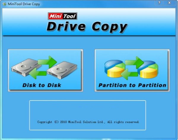 MiniTool Drive Copy v5.2 免費綠色版