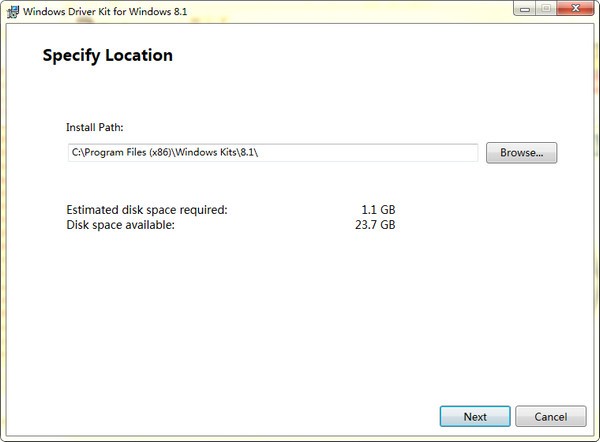 Windows Driver Kit V8.1 離線安裝包 官方版