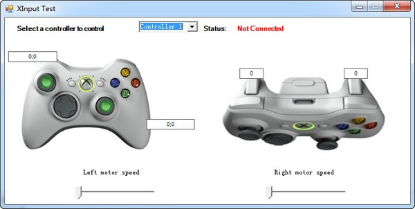 xinput test 綠色版免安裝