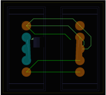PCB版圖設(shè)計工具(FreePCB)截圖