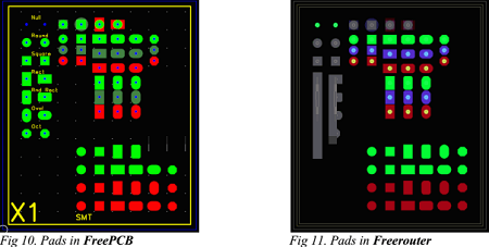 PCB版圖設(shè)計工具(FreePCB)截圖