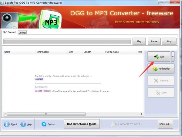OGG轉(zhuǎn)MP3工具下載