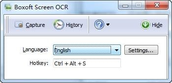 Boxoft Screen OCR v2.5 中文綠色版