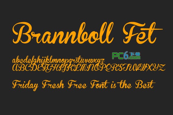 Brannboll Fet 字體 v1.0 官方版