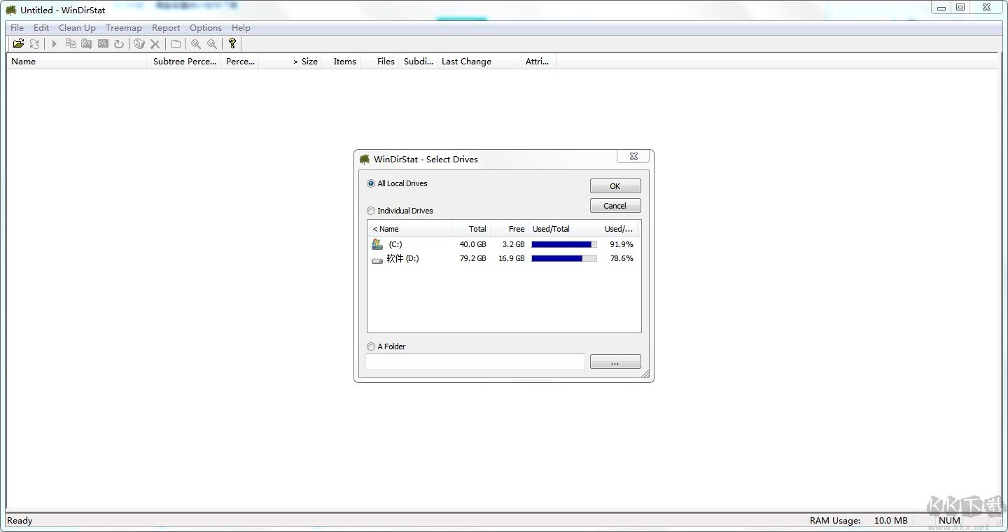 WinDirStat 1.1.4 便攜版