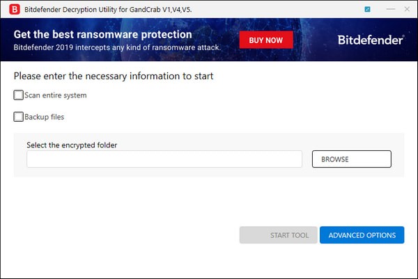 Bitdefender GandCrab解密工具 v1.4.5 官方版
