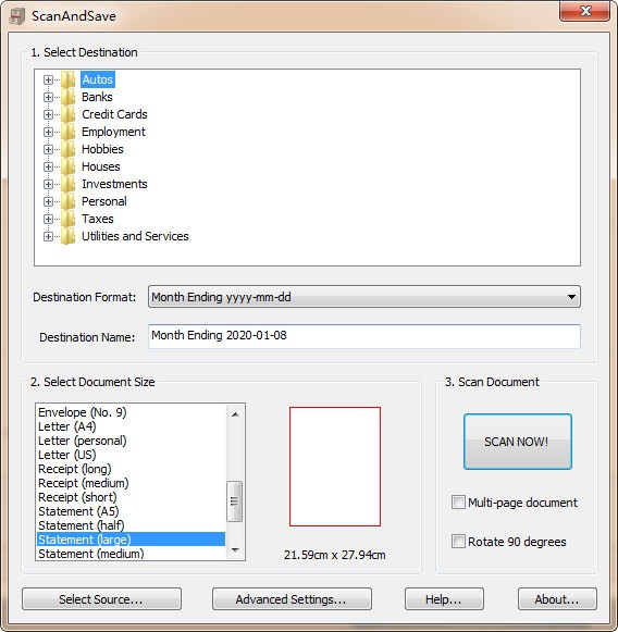 ScanAndSave 2.0.0.132 免費綠色版