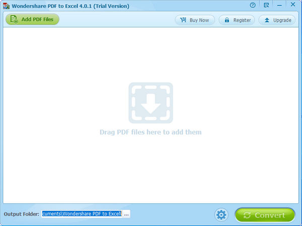 Wondershare PDF轉(zhuǎn)Excel v4.0.3 免費綠色版