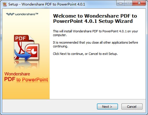Wondershare PDF轉(zhuǎn)PowerPoint V4.0.3 中文免費(fèi)版