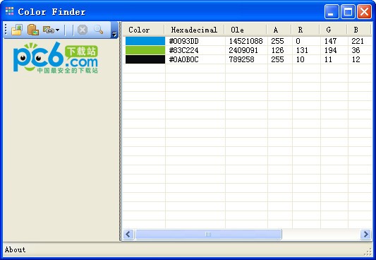 Color Finder 綠色版 v1.2