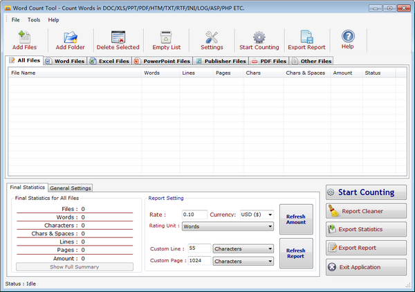 Word Count Tool 3.8 綠色版