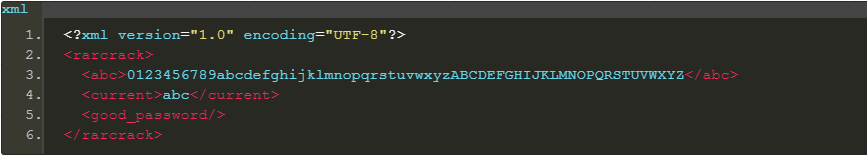 rarcrack壓縮文件密碼破解工具