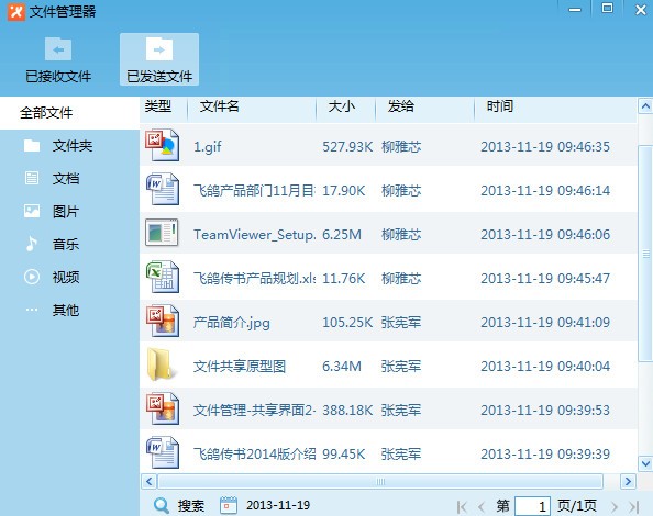 飛鴿傳書自定義分組