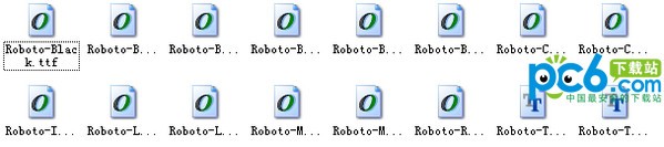 Roboto字體