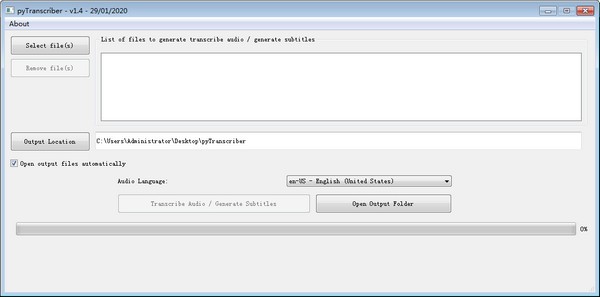pyTranscriber v1.6 免費版