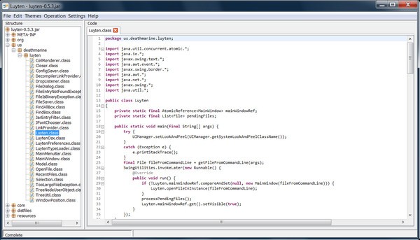 Luyten反編譯工具 v0.5.4 免費(fèi)版 → Luyten v0.5.4 免費(fèi)版