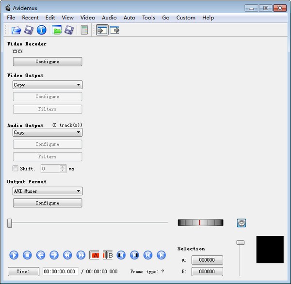 Avidemux視頻編輯器 v2.7.8 破解版本