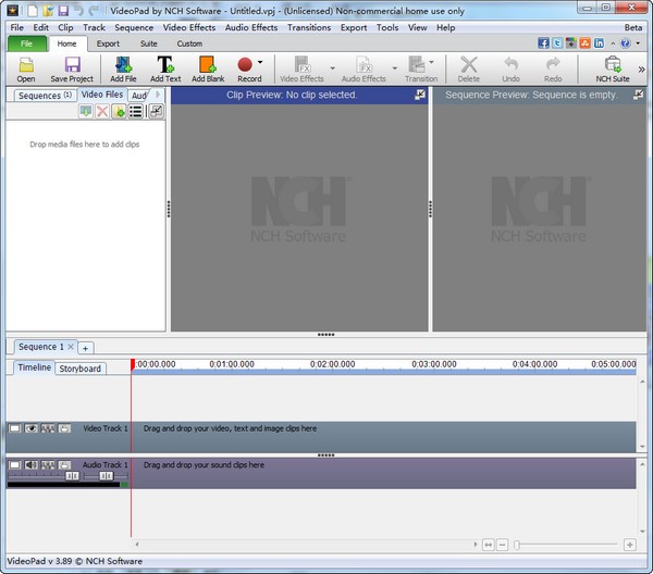 VideoPad 視頻編輯器 v10.98 免費(fèi)版