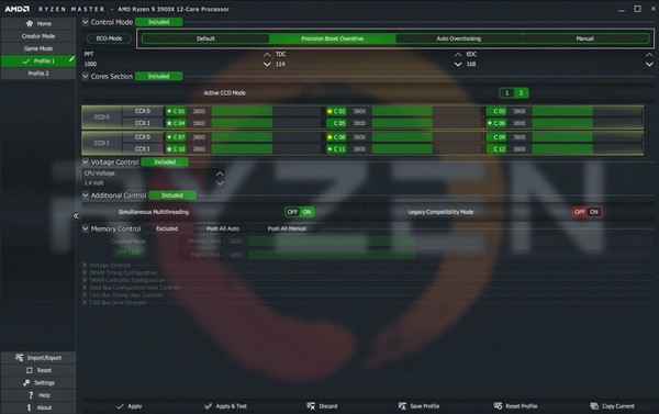AMD Ryzen Master  v2.0.5.1271 官方中文版下載