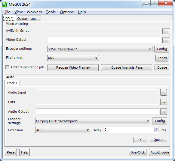 MeGUI v1.6 綠色版