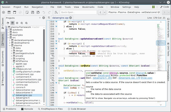 kDevelop 6.0 C語言編程工具漢化版