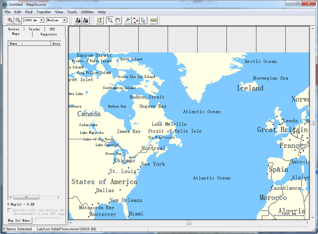 MapSource GPS路線編輯 v6.5 免費(fèi)版