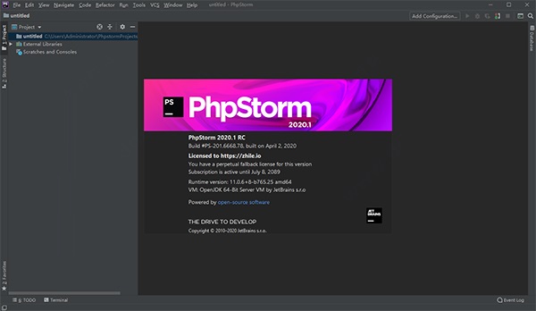 Phpstorm 中文版破解
