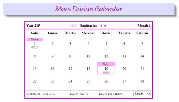 marsCalendar v1.2 精簡版