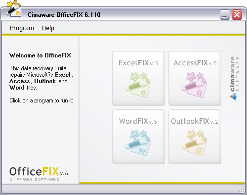 Word/Excel/Access文件修復工具 v5.0綠色版