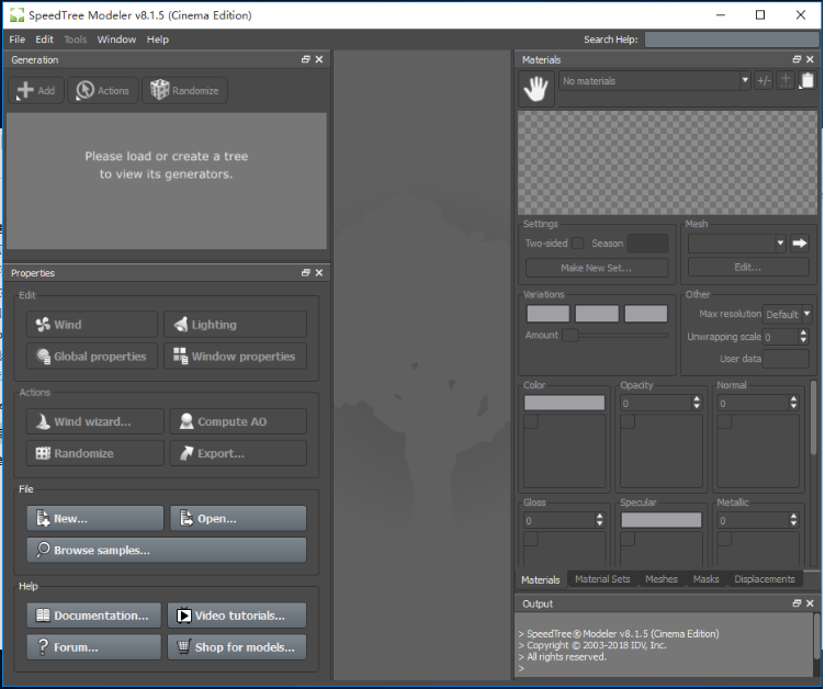 SpeedTree v8.5 綠色漢化版