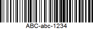 code128字體