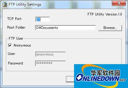 KONICA MINOLTA FTP Utility(打印機(jī)掃描工具)截圖