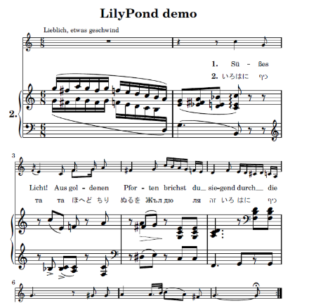 LilyPond v3.0 漢化版