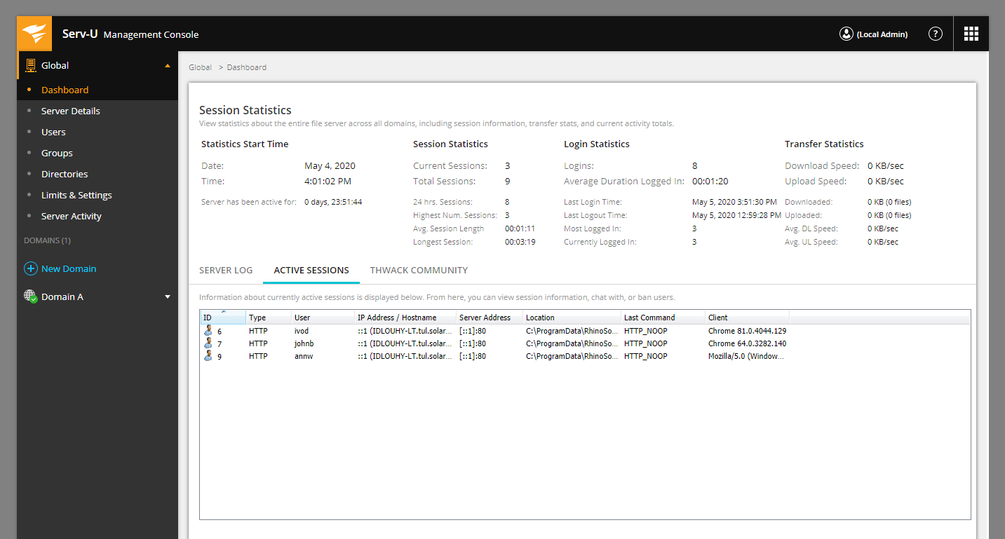 ServU MFT文件傳輸服務(wù)器 v15.4.0.147