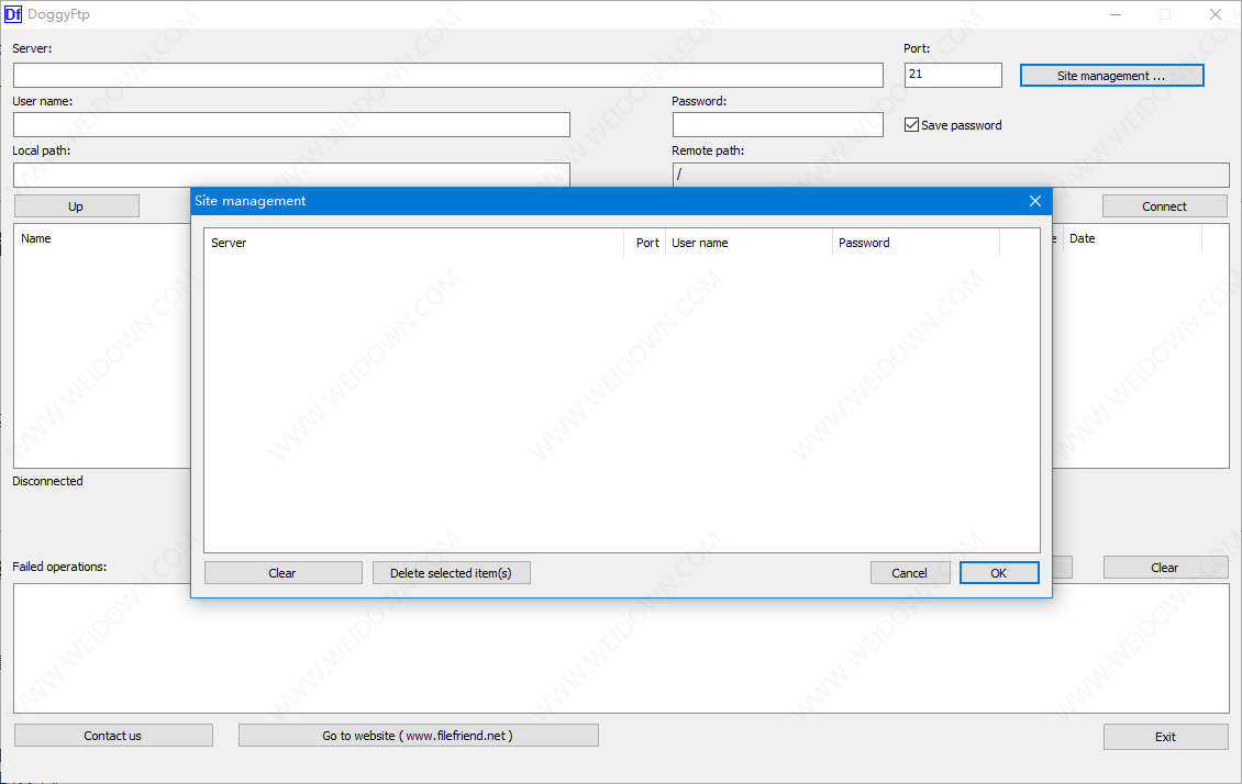 DoggyFtp v1.2.1 (FTP客戶端)