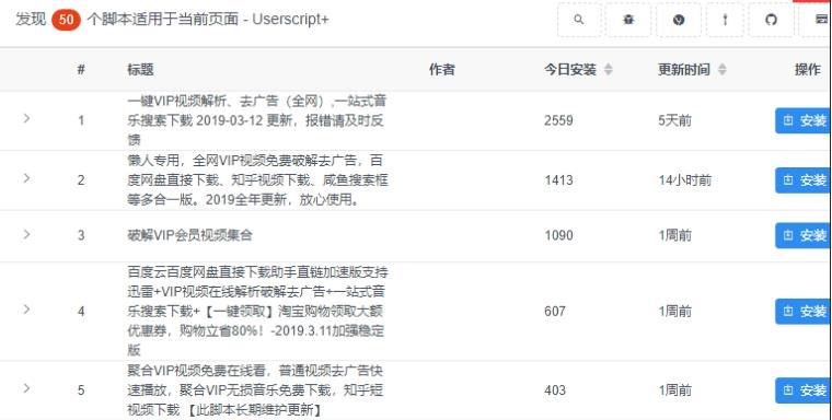 油猴腳本 v4.18.6166 離線版