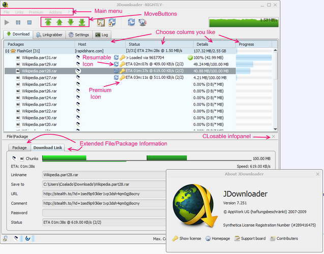 JDownloader 2021 綠色版