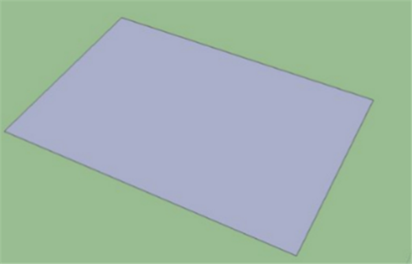 sketchup軟件繪制四坡屋頂方法1